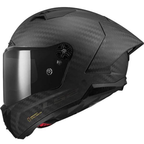 Capacete LS2 FF805 Thunder Carbon GP Preto Fosco