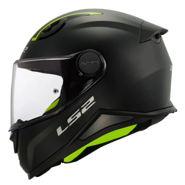 Capacete LS2 FF812 Monocolor Infantil - Preto Fosco