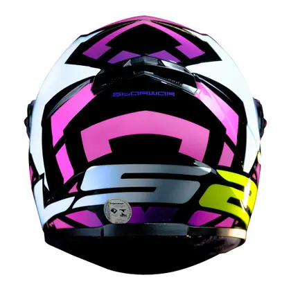 Capacete LS2 FF358 STARWAR Preto & Rosa - Imagem 3