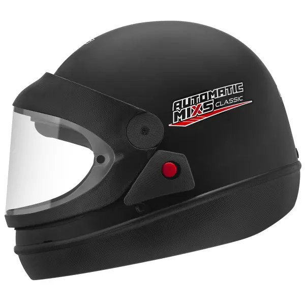 Capacete MIXS Automatic Classic - Preto Fosco