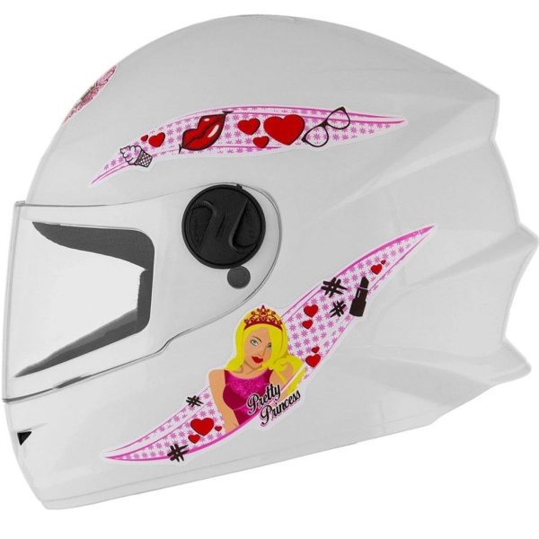 Capacete MIXS Start Infantil Selfie - Branco