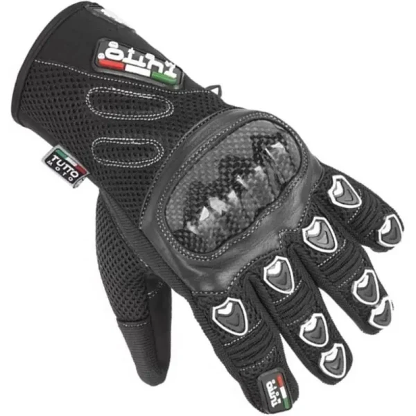 Luva Tutto Rx Carbon Summer - Preta