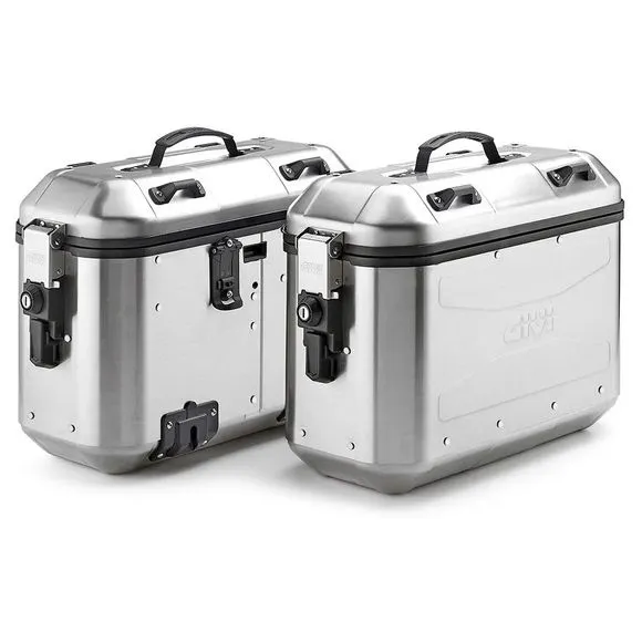 Baú Givi Dolomiti Lateral 36L Alumínio ( PAR )