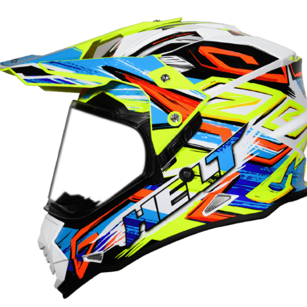 Capacete Helt Cross Vision Glass Prism