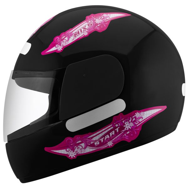 Capacete MIXS Start Femme – Preto