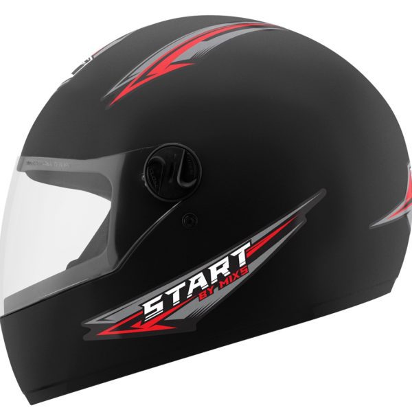 Capacete MIXS Start – Preto Fosco