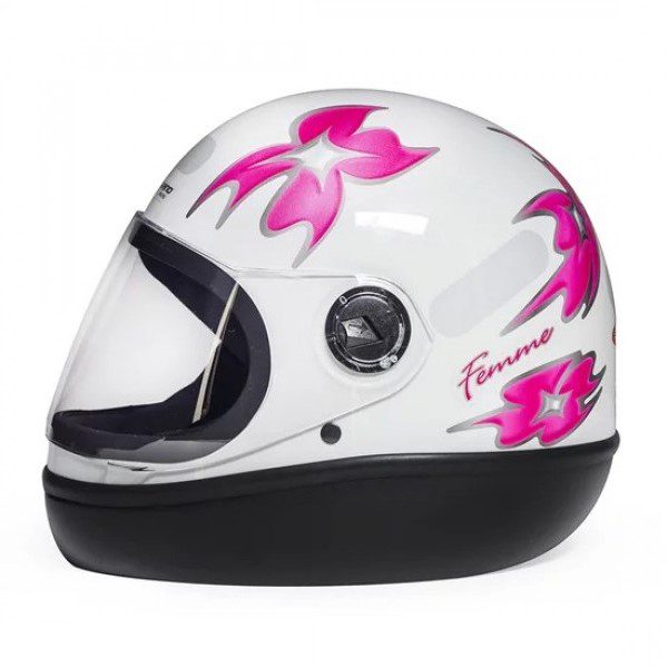 Capacete Taurus Fórmula 1R Femme - Branco