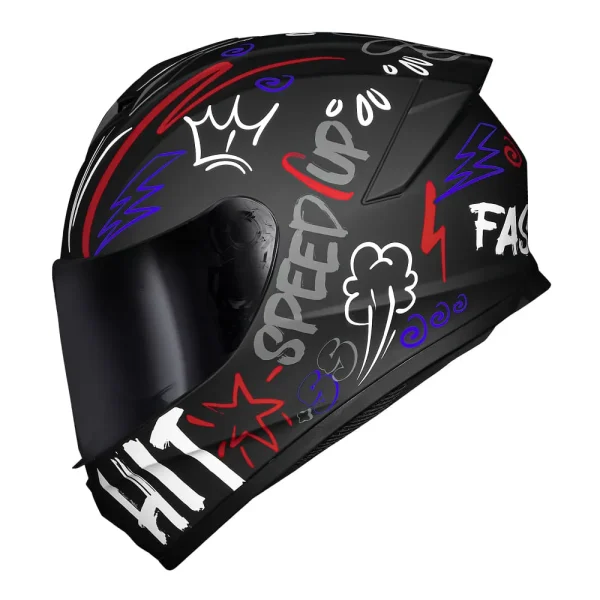 Capacete Race Tech HIT Faster Preto Fosco