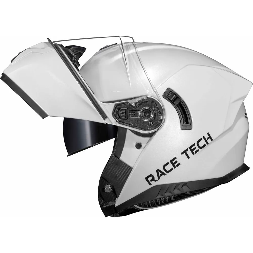 Capacete Race Tech Signal Monocolor Branco - Imagem 2