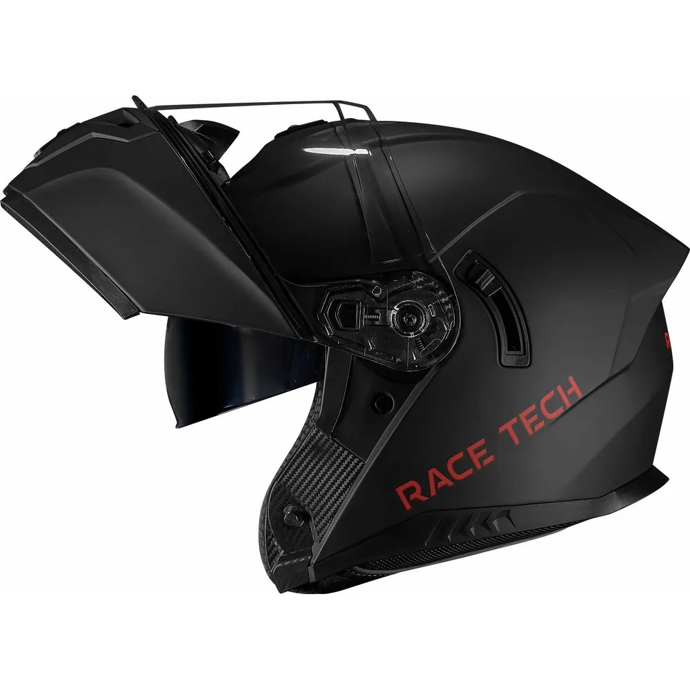 Capacete Race Tech Signal Monocolor Preto Fosco - Imagem 2