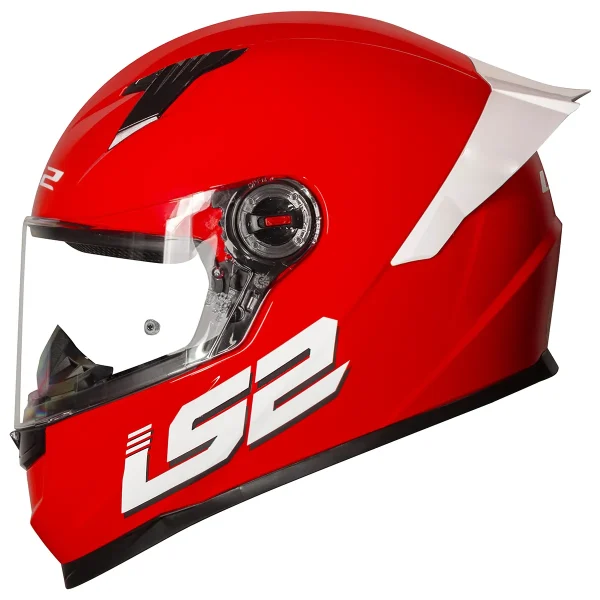 Capacete LS2 FF358 Monocolor Bright Vermelho