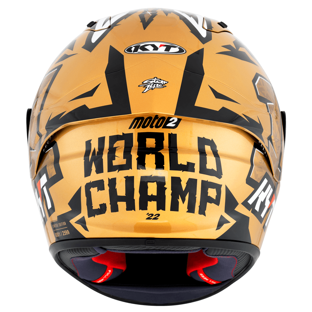 Capacete KYT NZ-Race Augusto World Champion 2022 - Imagem 3