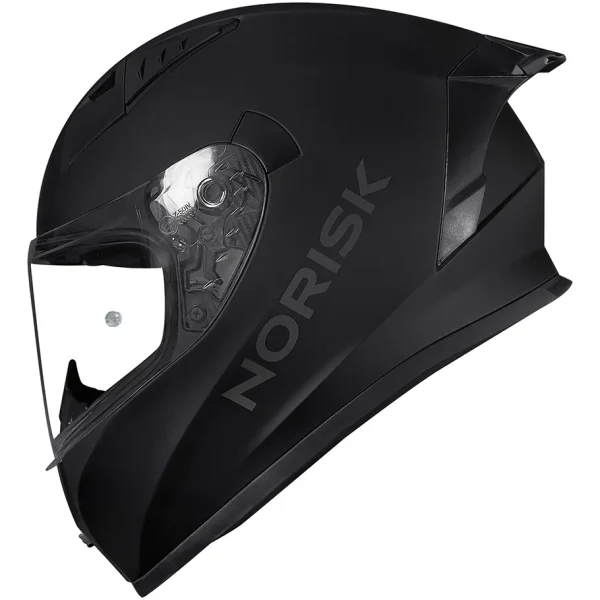 Capacete Norisk Flow Monocolor – Preto Fosco