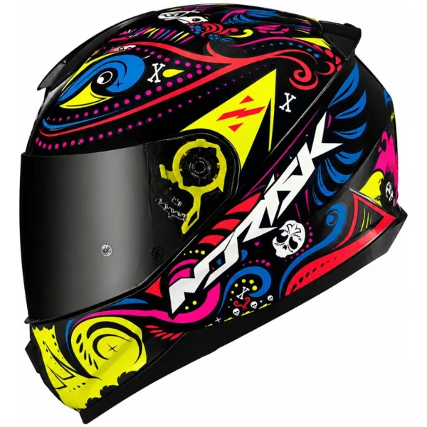 Capacete Norisk Razor Circus – Preto & Amarelo