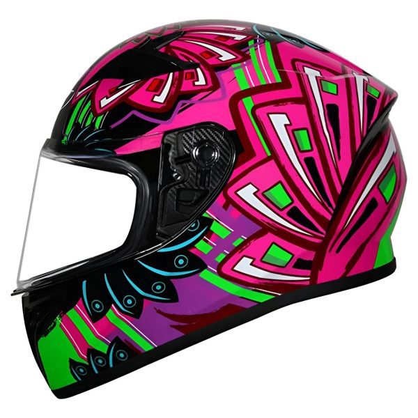 Capacete Helt Polar Race Flower