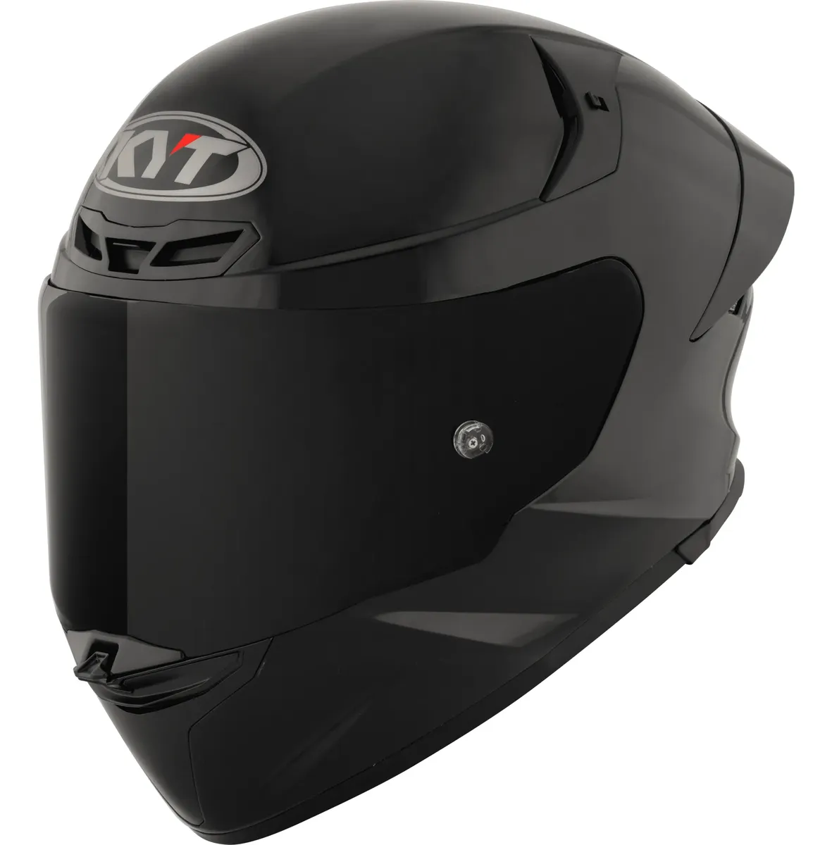 Capacete KYT TT Revo Plain Preto Brilhante - Imagem 2