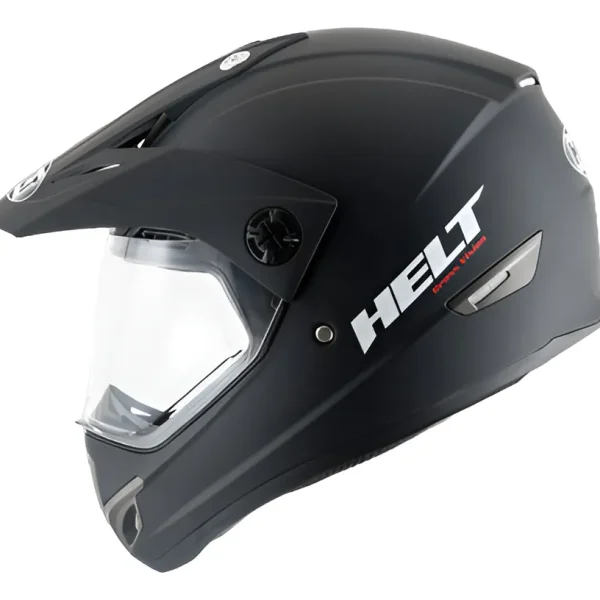 Capacete Helt Cross Vision Preto Fosco