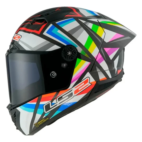 Capacete LS2 FF805 Thunder Carbon GP Flash Preto