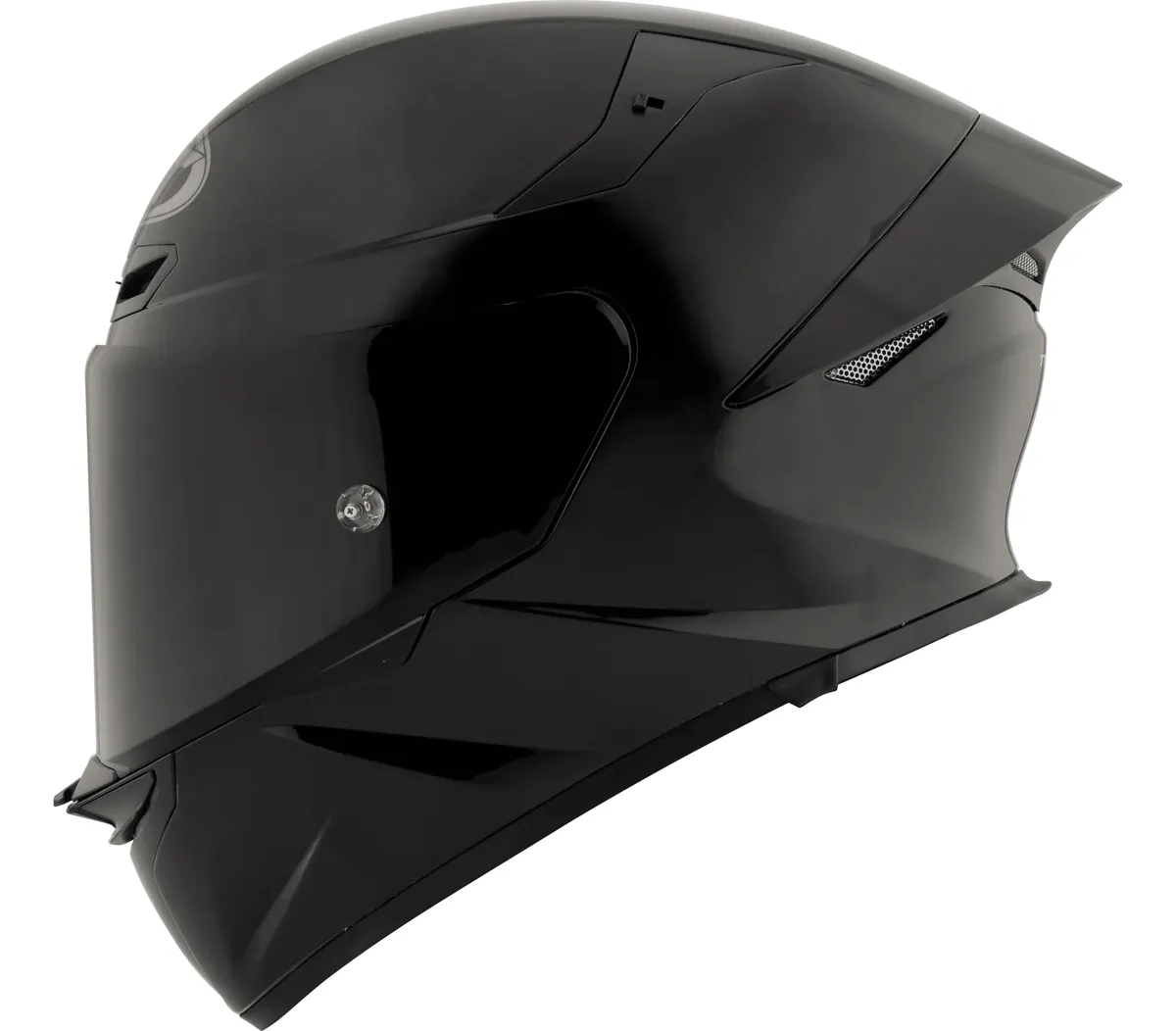 Capacete KYT TT Revo Plain Preto Brilhante