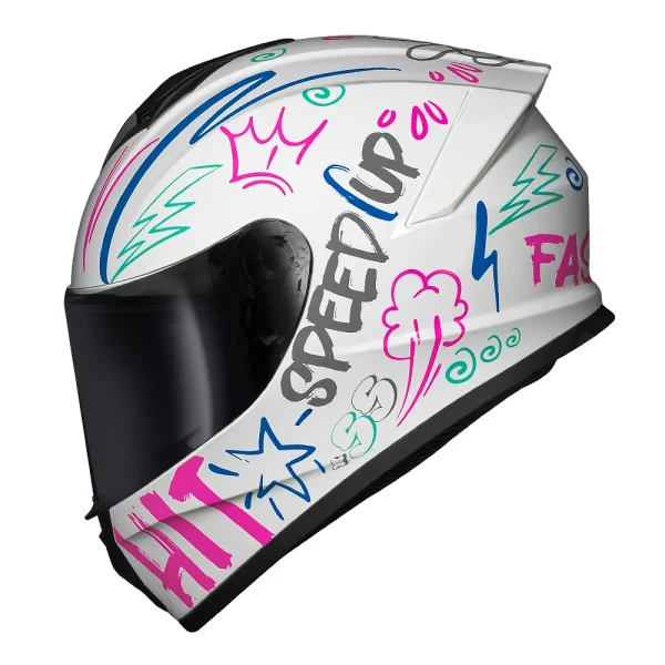 Capacete Race Tech HIT Faster Branco