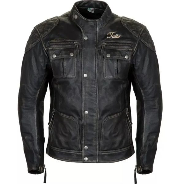 Jaqueta Tutto Custom Men Couro - Preta