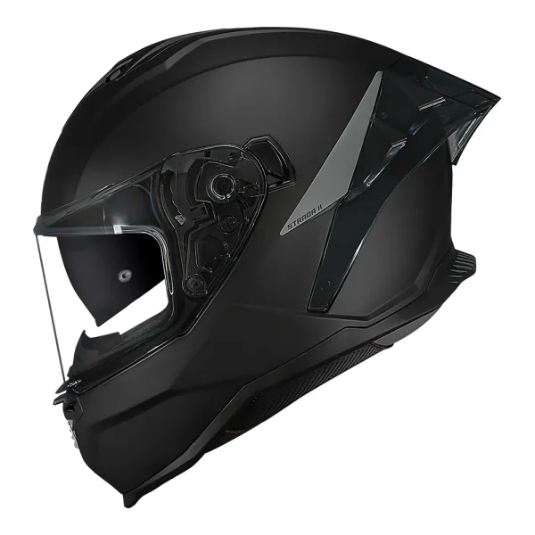 Capacete Norisk Strada II Monocolor Preto Fosco