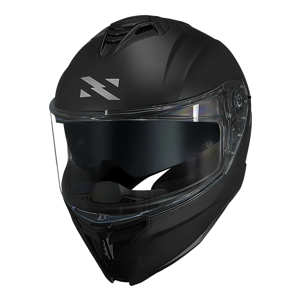 Capacete Norisk Strada II Monocolor Preto Fosco - Imagem 3