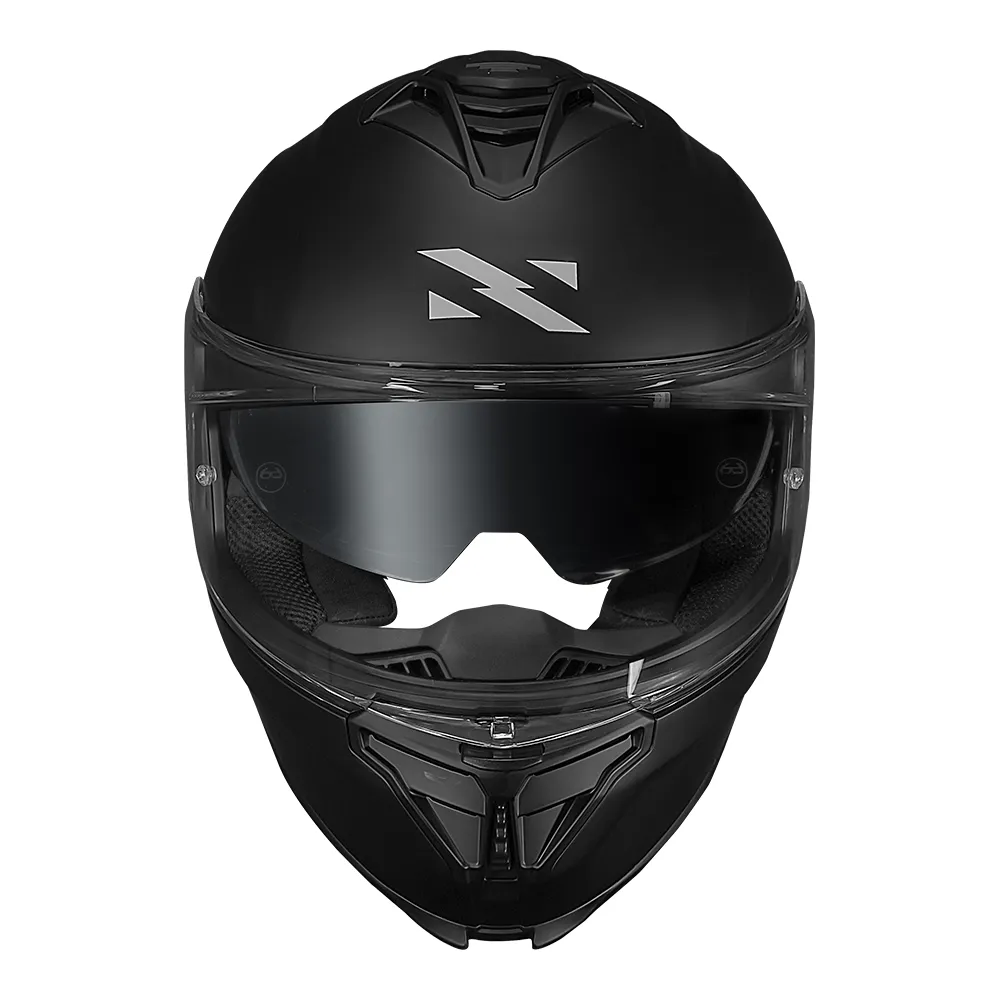 Capacete Norisk Strada II Monocolor Preto Fosco - Imagem 4