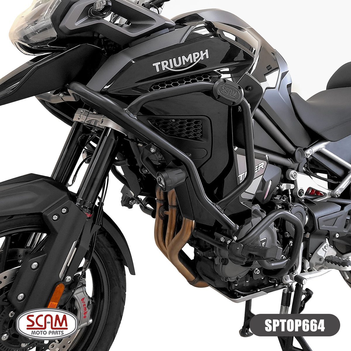 Protetor de Motor e Carenagem – TIGER1200 2022-2023 / SCAM - Imagem 2