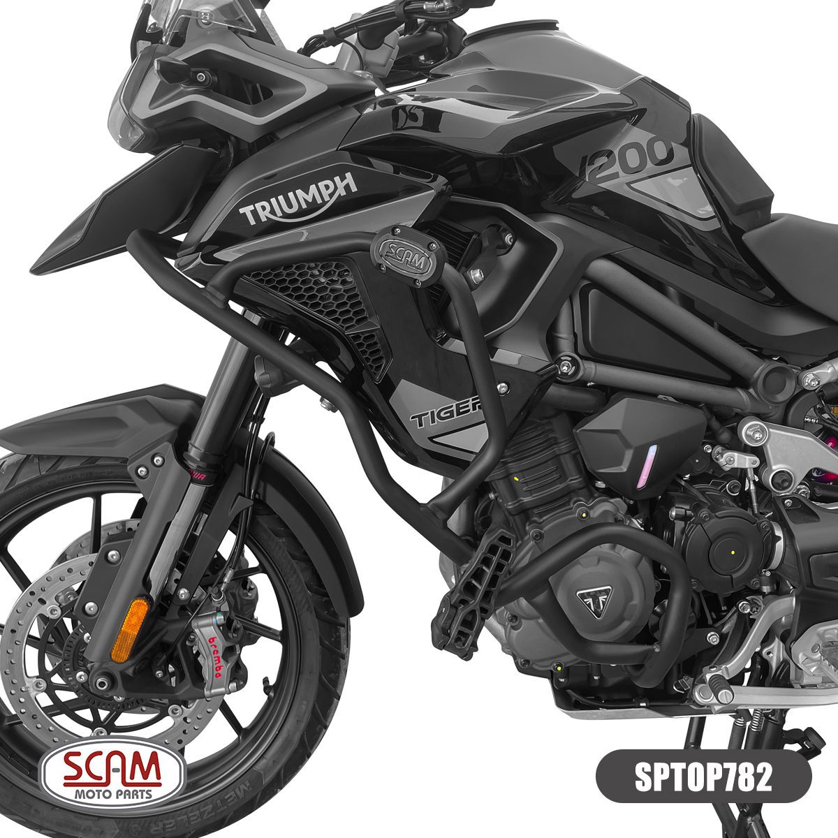 Protetor de Motor Carenagem – TRIUMPH TIGER1200 GT PRO / BLACK EDITION 2024+ / SCAM