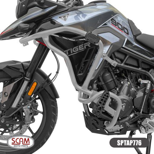 Protetor de Motor e Carenagem – TRIUMPH TIGER 900 2020+ Prata / SCAM