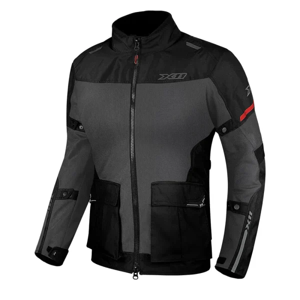 Jaqueta X11 Adventure Masculina – Preta & Cinza