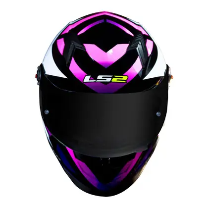 Capacete LS2 FF358 STARWAR Preto & Rosa - Imagem 2