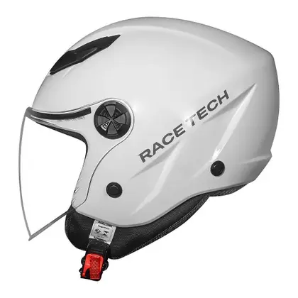 Capacete Race Tech Play Monocolor Branco