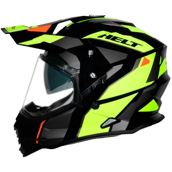 Capacete Helt Cross Vision Glass Dusty