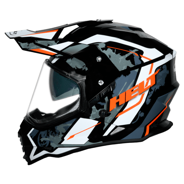 Capacete Helt Cross Vision Glass Ride