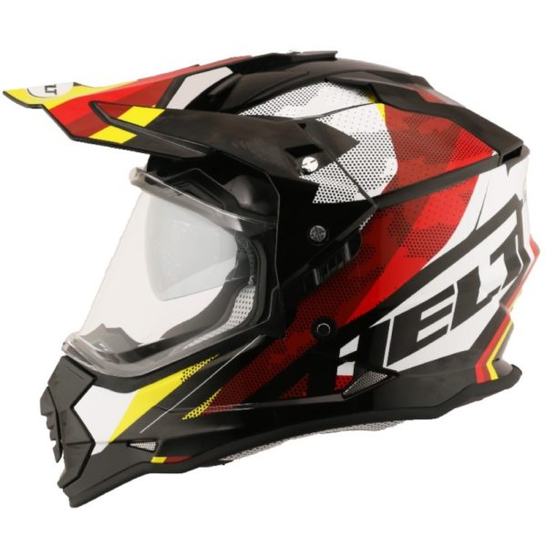 Capacete Helt Cross Vision Glass Drakar