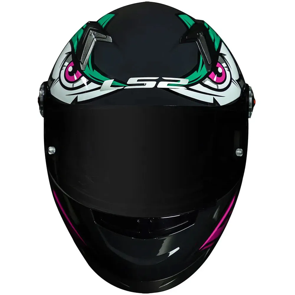 Capacete LS2 FF358 Tribal Verde - Imagem 2