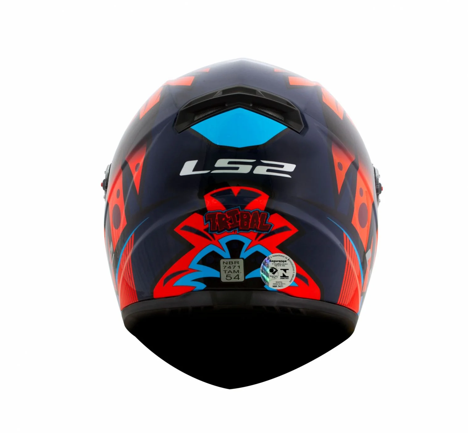 Capacete LS2 FF358 Tribal Laranja - Imagem 3