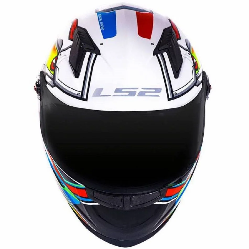 Capacete LS2 FF358 XDRON Laranja - Imagem 2
