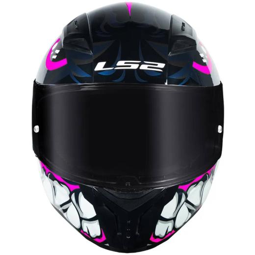 Capacete LS2 FF810 Vigo Sarbul - Preto & Rosa - Imagem 2