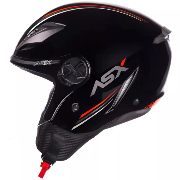 Capacete ASX City Air Solid Preto