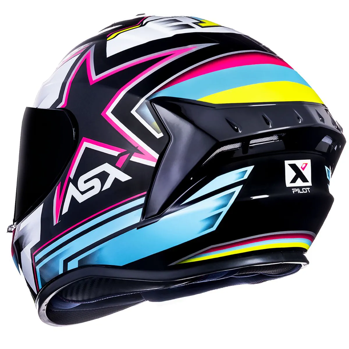 Capacete ASX Draken Pilot Colors - Imagem 3