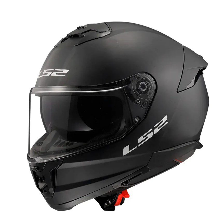 Capacete LS2 FF808 Stream 2 Monocolor Preto Fosco - Imagem 2