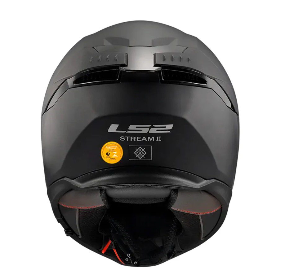 Capacete LS2 FF808 Stream 2 Monocolor Preto Fosco - Imagem 3
