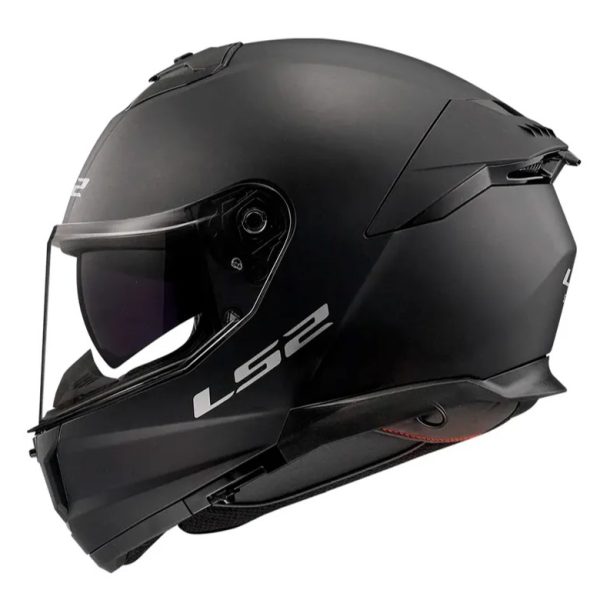 Capacete LS2 FF808 Stream 2 Monocolor Preto Fosco