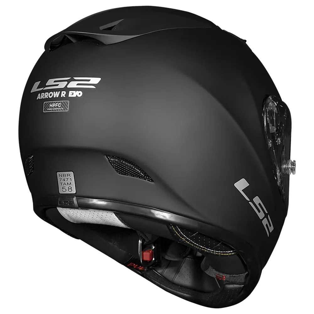 Capacete LS2 FF323 Monocolor Preto Fosco - Imagem 3