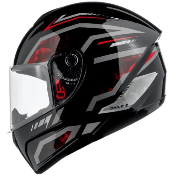 Capacete FLY Drive 2 HG Flex – Preto & Vermelho