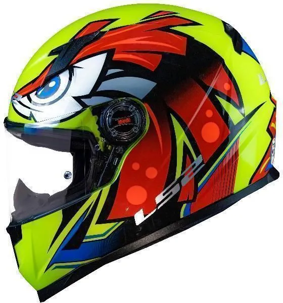 Capacete LS2 FF358 Tribal Amarelo