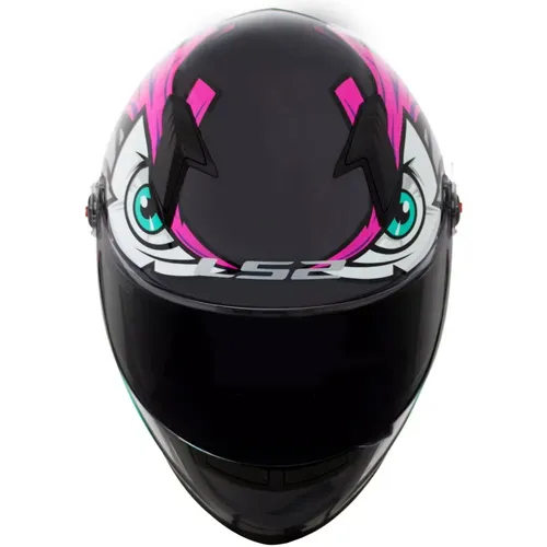 Capacete LS2 FF358 Tribal Fucsia Rosa - Imagem 2